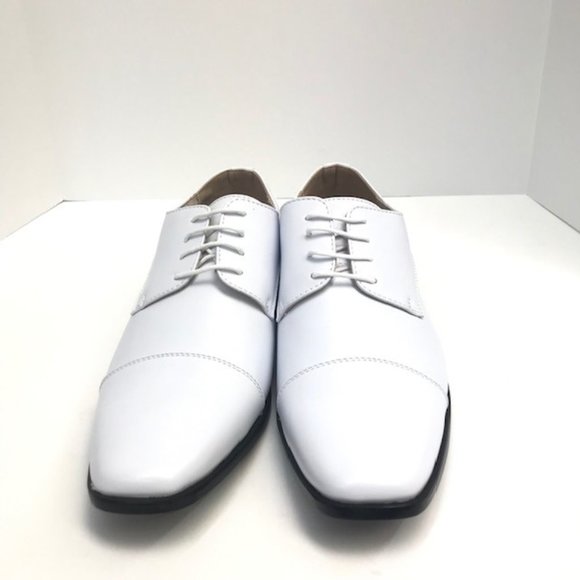 Men's Majestic Collection White Snow Dress Shoes - Picture 2 of 6